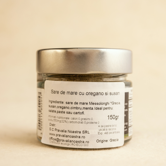 Sare de mare cu oregano si susan - 150 g [2]