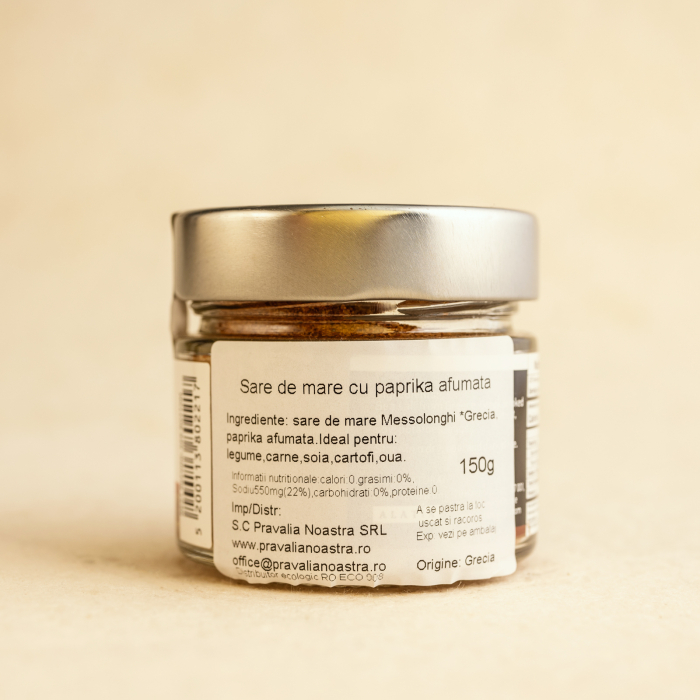Sare de mare - cu paprika afumată - 150 g [2]