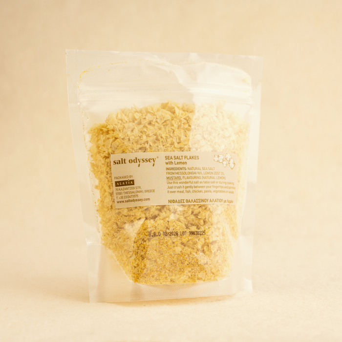 Sare Fulgi Piramidala cu lamaie 250g [2]