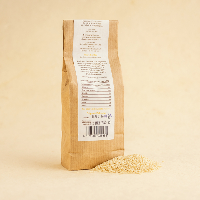 Seminte de susan decorticat ECO 200g [2]