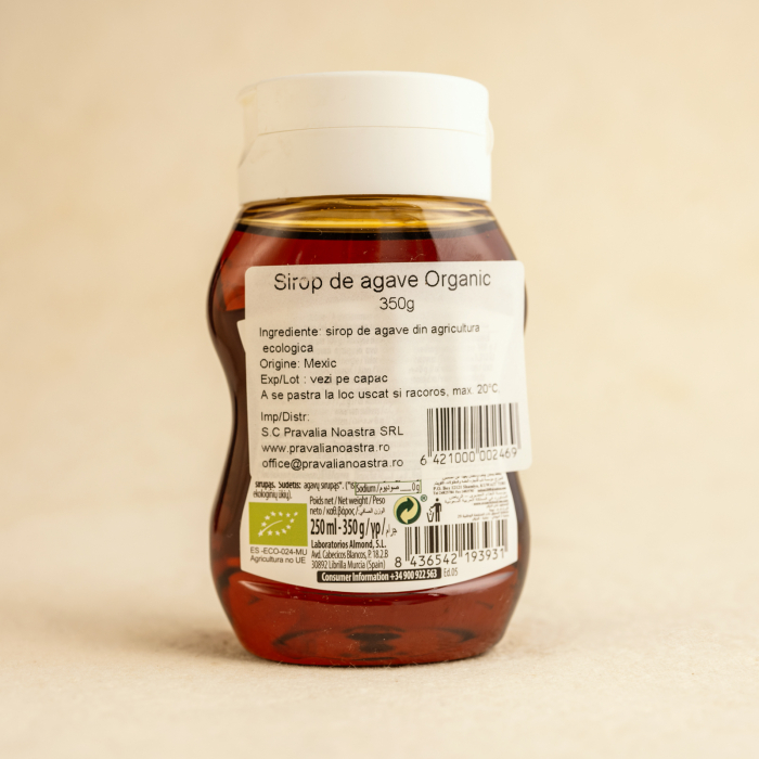 Sirop de agave light ECO 350g [2]