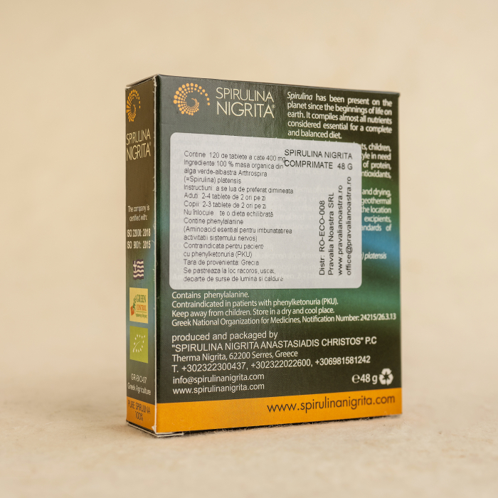 Spirulina comprimate ECO 36g - 90 tablete [2]