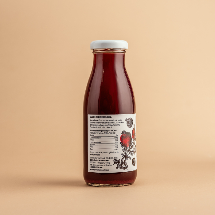 Suc de rodii presate la rece 250ml ECO [2]