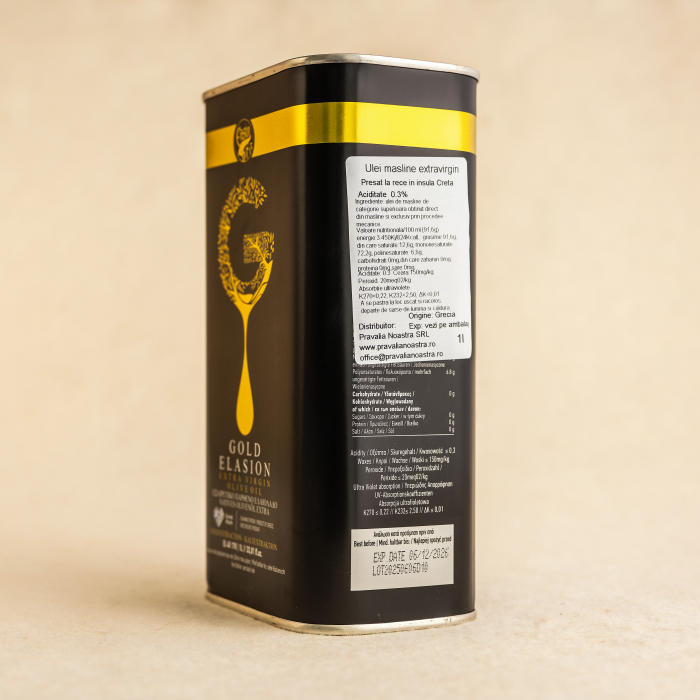 Ulei de masline extravirgin 1L TIN - presat la rece - [2]