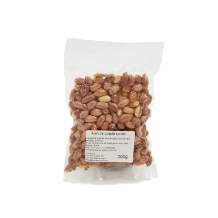 PRODUSE - Arahide coapte sărate vacuum 200g