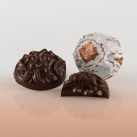 CIOCOLATA & CACAO - AFRICA - Ciocolată umplută cu pralină și orez expandat