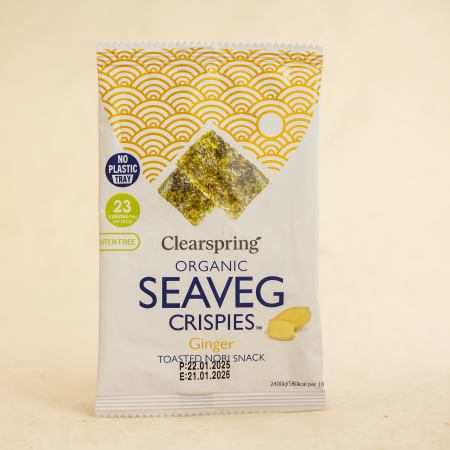 PRODUSE ECO / ORGANICE - Alge nori snack ghimbir 4g ECO