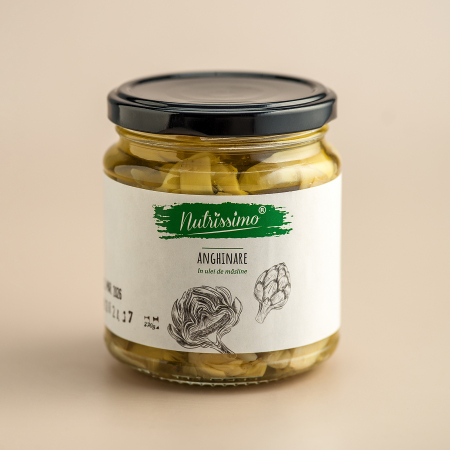 NOUTĂȚI - Anghinare in ulei masline 270g