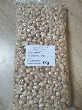 Toate Produsele - Arahide Decojite Coapte Sarate 1kg