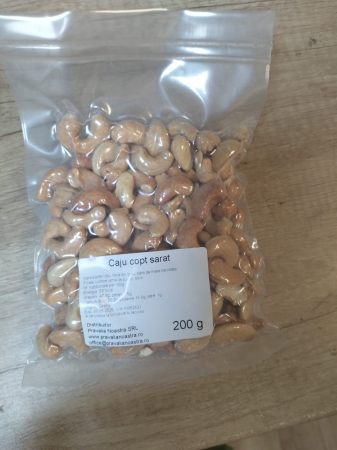 Toate Produsele - Caju copt si sarat ambalate vid 200g
