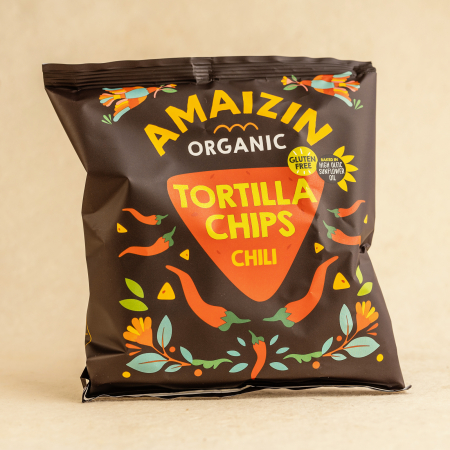 PRODUSE ECO / ORGANICE - Chips porumb/chilli 75g