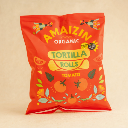 PRODUSE ECO / ORGANICE - Chips rolls rosii 100g