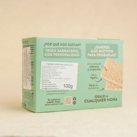 Crackers hrisca fara gluten 100g ECO [1]
