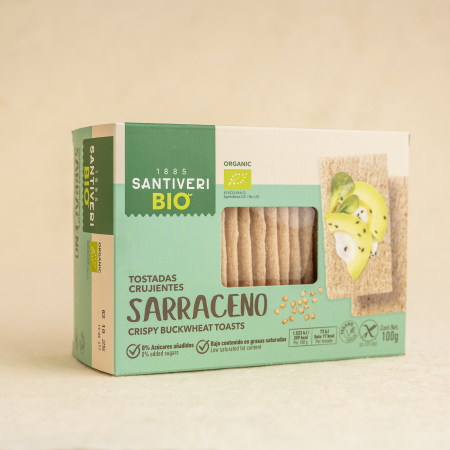 PRODUSE ECO / ORGANICE - Crackers hrisca fara gluten 100g ECO