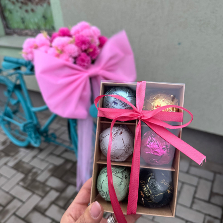 CIOCOLATA & CACAO - Cutie Valentine’s Day – Florentine grecesti pentru Ea & El ( 6 bucati)