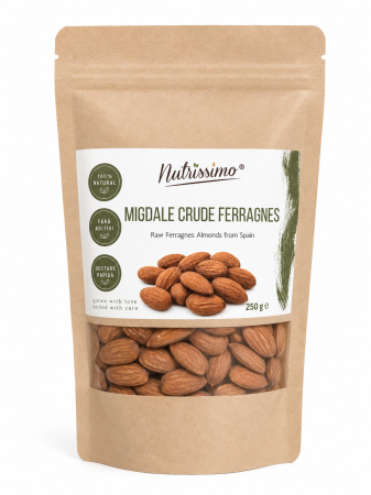 Toate Produsele - Migdale crude Ferragnes Spania 250g