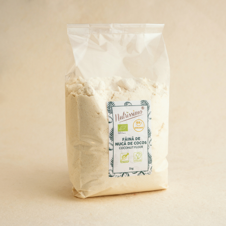 FĂINĂ FĂRĂ GLUTEN - Faina de cocos ECO 1kg