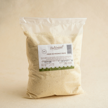 FĂINĂ FĂRĂ GLUTEN - Faina de migdale crude 1 kg