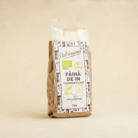 FĂINĂ FĂRĂ GLUTEN - Faina seminte de in ECO 250g