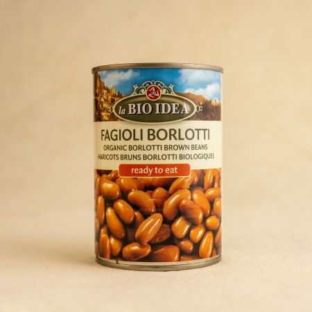 OREZ ȘI CEREALE - Fasole bruna Borlotti ECO - 400g
