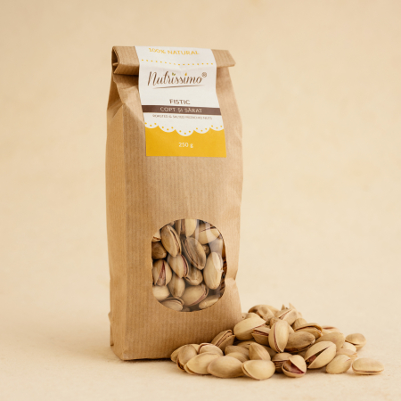 SUPERALIMENTE - Fistic copt si sarat 250 g