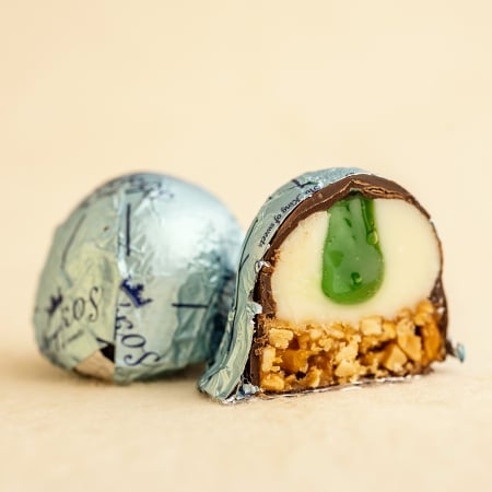 CIOCOLATA & CACAO - Florentine menta si ciocolata cu lapte VRAC