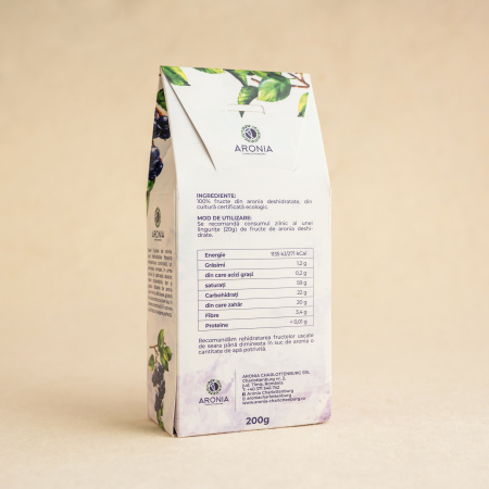 FRUCTE DE ARONIA USCATE ECO, 200 G [1]
