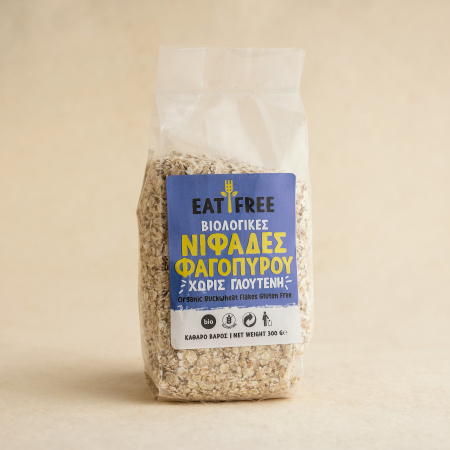 PRODUSE ECO / ORGANICE - Fulgi de hrisca fara gluten 300g ECO
