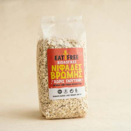 PRODUSE ECO / ORGANICE - Fulgi de ovaz fara gluten 300g ECO