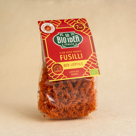PRODUSE ECO / ORGANICE - Fusilli linte rosie - 250g ECO