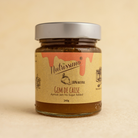 INDULCITORI NATURALI / MIERE - Gem de caise fara zahar 240g