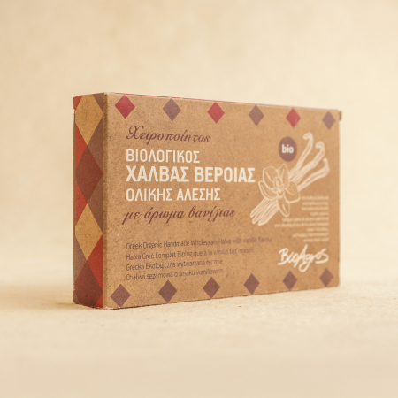 PRODUSE ECO / ORGANICE - Halva integrala cu vanilie 200g ECO