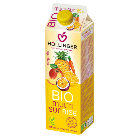 BAUTURI / LAPTE VEGETAL - Hollinger Suc de fructe tropicale Fara Zahar 1L ECO