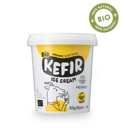 PRODUSE - Inghetata de chefir cu lapte de capra  si chefir de capra ECO 460ML