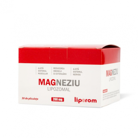 REMEDII NATURISTE - Magneziu Lipozomal 30 plic