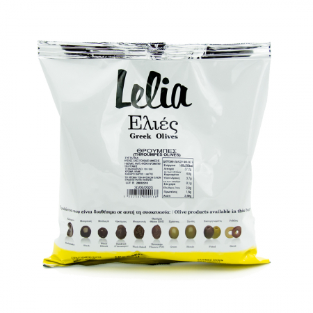 Conserve & produse deshidratate - Masline Throumpa Lelia (fara otet) 1000g