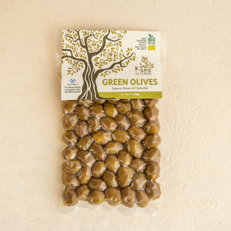PRODUSE ECO / ORGANICE - Masline verzi ECO- 400 g