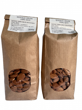PRODUSE ECO / ORGANICE - Migdale crude Spania  Ecologice