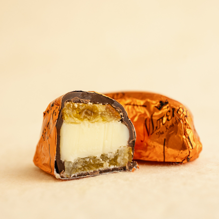 CIOCOLATA & CACAO - Mini portocala cu ciocolata neagra VRAC