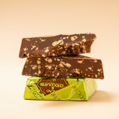 NO SUGAR ADDED ALMOND - Ciocolată fără zahăr cu migdale (cu îndulcitori) [0]