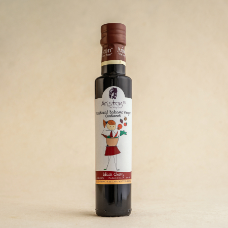 OȚETURI ȘI SOSURI - Otet balsamic cu cirese negre 250 ml -Fara zahar-
