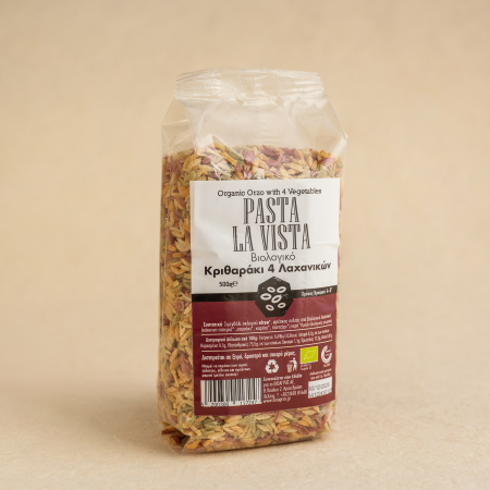 PRODUSE ECO / ORGANICE - Paste Orzo 4 culori 500g ECO