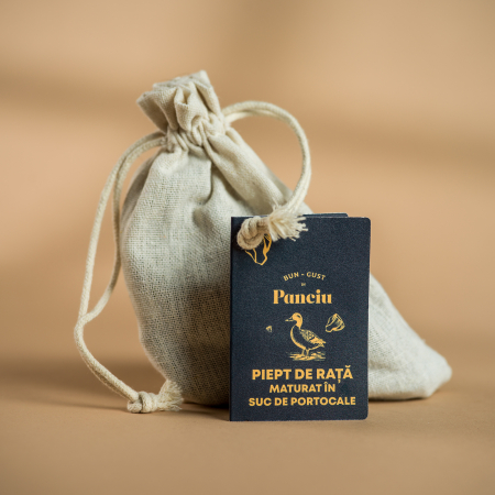 Toate Produsele - Piept de rata maturat in suc de portocala 130g