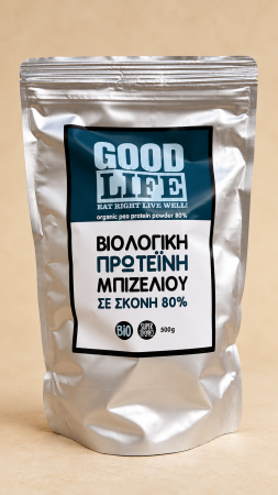 PRODUSE ECO / ORGANICE - PROTEINĂ ECOLOGICĂ DIN MAZĂRE – PUDRĂ  - 500G            Conținut proteic ridicat – 80 g proteine/100 g