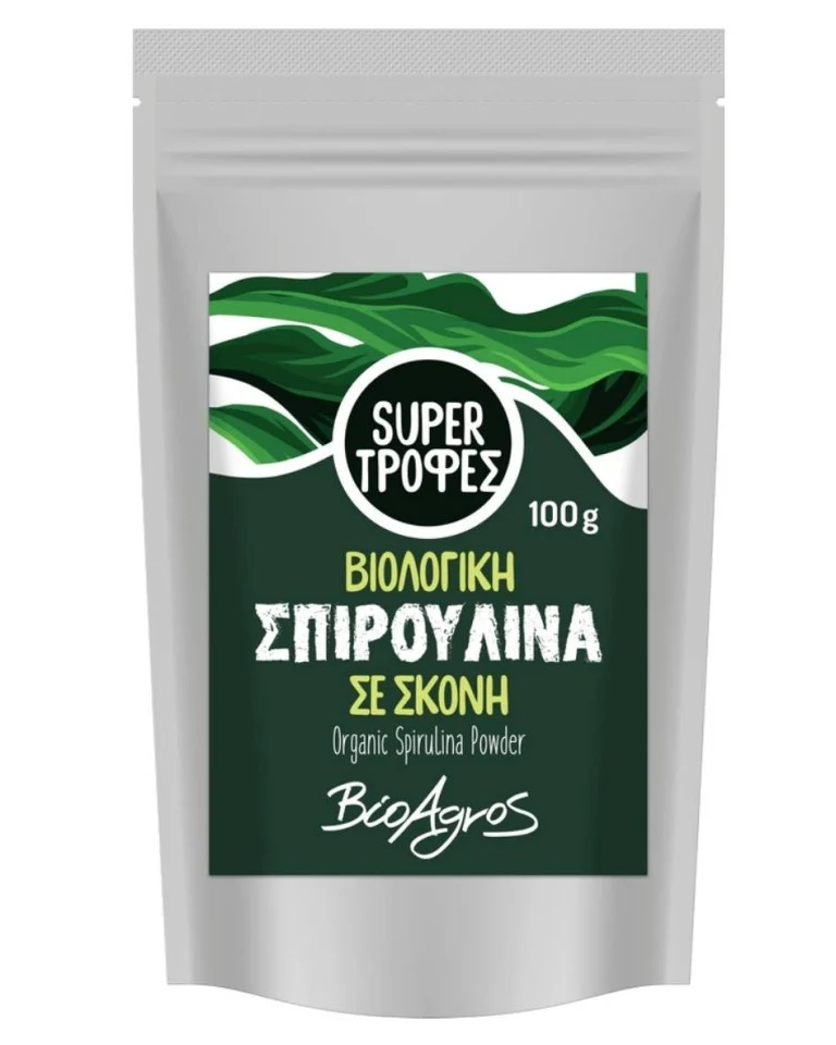 PRODUSE ECO / ORGANICE - Pudră de spirulină Superfood ECO 100g