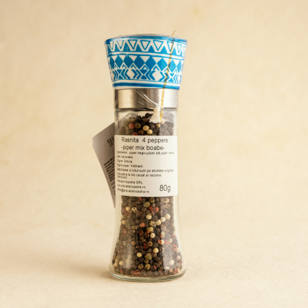 Rasnita piper mix boabe -4 peppers - 80g [1]