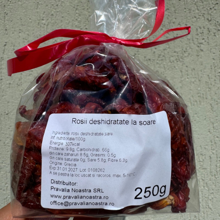 Toate Produsele - Rosii deshidratate la soare 250G