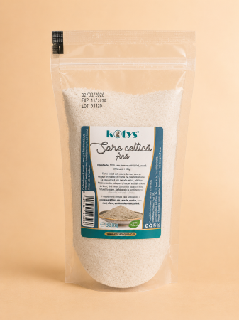 Toate Produsele - Sare celtică fina 500g