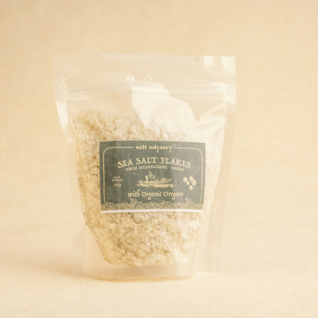 Sare Fulgi Piramidala cu oregano 250g [0]