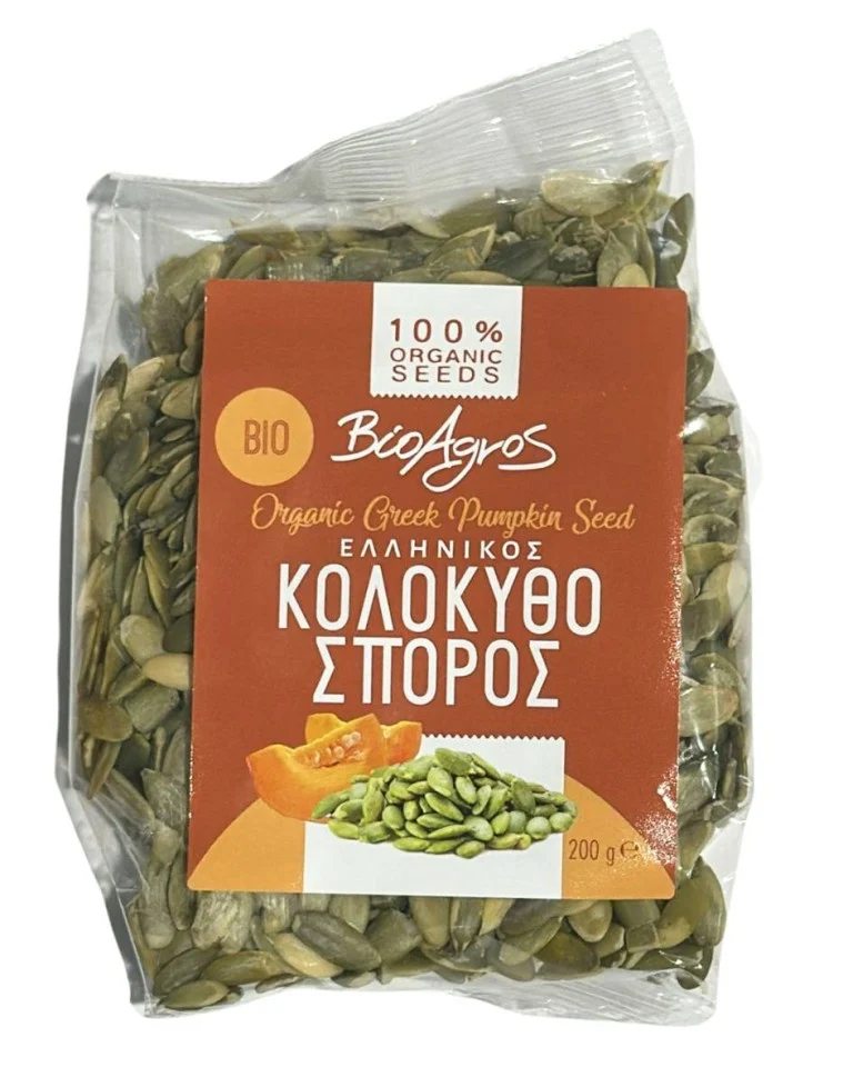 PRODUSE ECO / ORGANICE - Seminte de dovleac crude Grecia ECO 200g